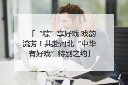 “粽”享好戏 戏韵流芳！共赴河北“中华有好戏”特别之约