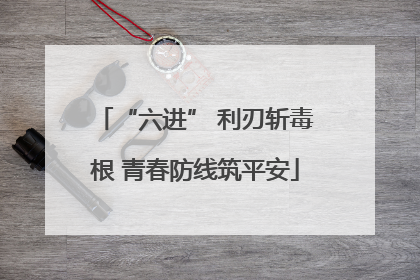 “六进” 利刃斩毒根 青春防线筑平安