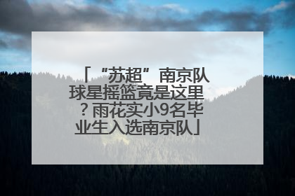 “苏超”南京队球星摇篮竟是这里？雨花实小9名毕业生入选南京队