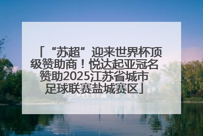 “苏超”迎来世界杯顶级赞助商！悦达起亚冠名赞助2025江苏省城市足球联赛盐城赛区