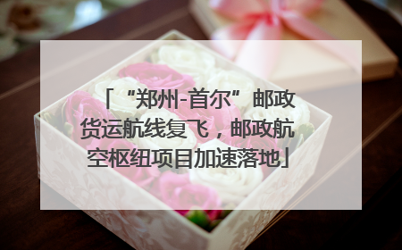 “郑州-首尔”邮政货运航线复飞，邮政航空枢纽项目加速落地
