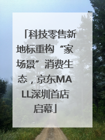 科技零售新地标重构“家场景”消费生态，京东MALL深圳首店启幕