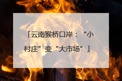 云南猴桥口岸：“小村庄”变“大市场”