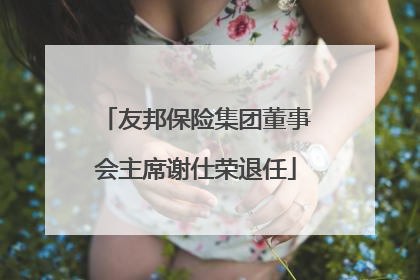 友邦保险集团董事会主席谢仕荣退任