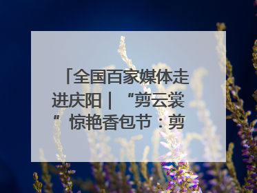 全国百家媒体走进庆阳｜“剪云裳”惊艳香包节：剪纸跃上华服 非遗焕发新彩