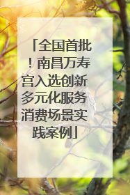 全国首批！南昌万寿宫入选创新多元化服务消费场景实践案例