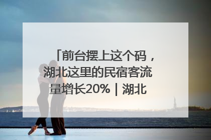 前台摆上这个码，湖北这里的民宿客流量增长20%｜湖北市场监管所的故事