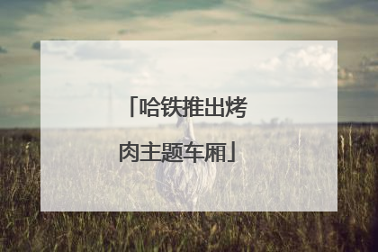 哈铁推出烤肉主题车厢