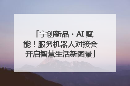 宁创新品・AI 赋能！服务机器人对接会开启智慧生活新图景
