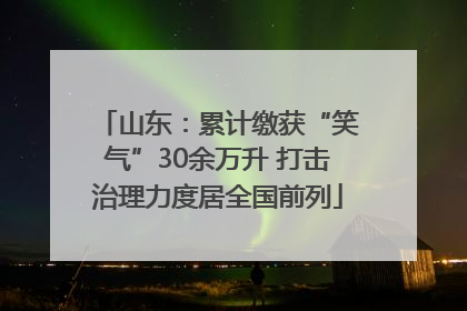 山东：累计缴获“笑气”30余万升 打击治理力度居全国前列