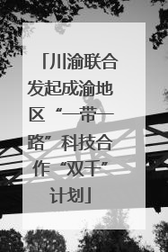 川渝联合发起成渝地区“一带一路”科技合作“双千”计划