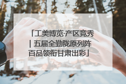 工美博览·产区竞秀｜五届全勤陇原列阵 百品领衔甘肃出彩