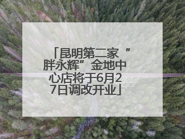 昆明第二家“胖永辉”金地中心店将于6月27日调改开业