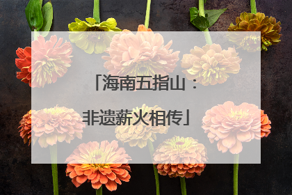 海南五指山：非遗薪火相传