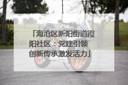 海沧区新阳街道霞阳社区：党建引领 创新传承激发活力