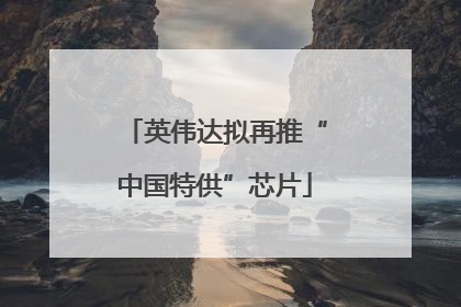 英伟达拟再推“中国特供”芯片