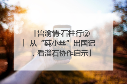 鲁渝情·石柱行② ︳从“莼小丝”出国记，看淄石协作启示