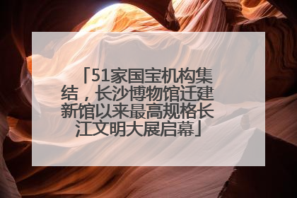 51家国宝机构集结，长沙博物馆迁建新馆以来最高规格长江文明大展启幕