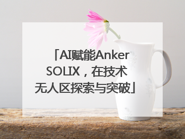 AI赋能Anker SOLIX，在技术无人区探索与突破